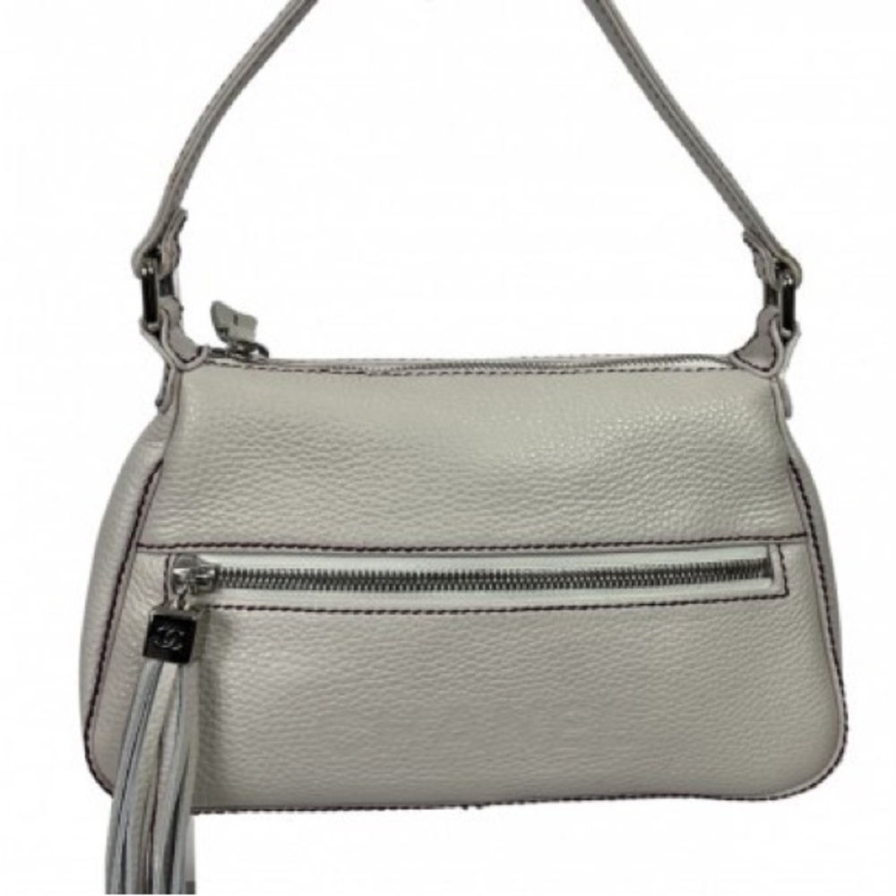 EUC! Authentic vintage Chanel embossed pebble leather bag - Picture 9 of 16